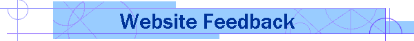 Website Feedback